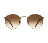 Ray-Ban Sunglasses RB3637 New Round 001/51 Gold Brown Gradient 53mm