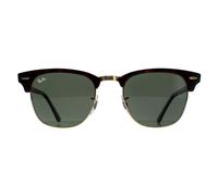 Ray-Ban Brown Tortoise CLUBMASTER Polarized Sunglasses RB3016 990/58 5 Brown