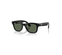 Ray-Ban Unisex RW4012 Ray-Ban | Meta Wayfarer - Frame color: Black, Lens color: G-15 Green