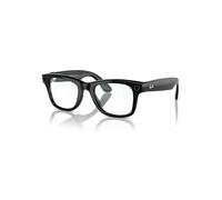 Ray-Ban Meta Black Frame Clear Lenses AI Glasses