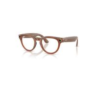 Ray-Ban Meta Caramel Frame Blue Lenses AI Glasses