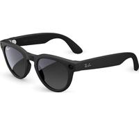 Ray - Ban Unisex Ray - Ban Meta RW4013 Headliner 601ST3 - GEN 2 Sunglasses Injected Black Grey Pantos Polarized Shaded
