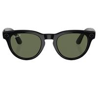 Ray-Ban Meta Headliner Gen 1 Shiny Black, Polarized Green