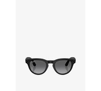 Ray - Ban Unisex Ray - Ban Meta RW4013 Headliner 601ST3 - GEN 2 Sunglasses Injected Black Grey Pantos Polarized Shaded
