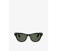 Ray-Ban Meta Ray-Ban Meta Rw4014 Skyler Cat-Eye Frame Injected Meta AI Glasses Black