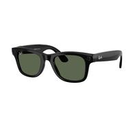 Ray - Ban Meta RW4012 Wayfarer 601/71 - GEN 2 Unisex Sunglasses Injected Black Green G15 Squared Normal