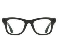 Ray - Ban Unisex Meta RW4012 Wayfarer 601S1Z Sunglasses Injected Black Transparent Squared Transitions Photochromatic