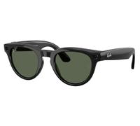 Ray-Ban Meta RW4013F Headliner Asian Fit 601/71 Men's Sunglasses Black Size 51