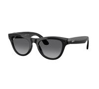 Ray - Ban Unisex Meta RW4014 Skyler 601/T3 Sunglasses Injected Black Grey Geometric Polarized Shaded