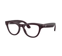 Ray - Ban Meta RW4014 Skyler 6701CH - GEN 2 Unisex Sunglasses Injected Violet Transparent Geometric Transitions Photochromatic