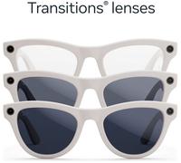 RAY-BAN META SKYLER (GEN 1) GLASSES - SHINY CHALKY GREY/TRANSITIONS
