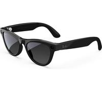 RAY-BAN Meta Skyler (Gen 2) Glasses - Shiny Black with Polarised Gradient Graphite Lenses