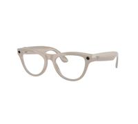 RAY-BAN META SKYLER (GEN 1) GLASSES - SHINY CHALKY GREY/TRANSITIONS