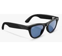 Ray-Ban Unisex RW4010 Ray-Ban | Meta Skyler - Frame color: Black, Lens color: Clear/Cerulean Blue
