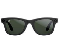 Meta Ray-Ban Wayfarer (Standard) Smart Glasses, Matte Black, Gen S Transition Lens