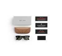 Sunglasses Ray-ban Rw4008 meta wayfarer stories col. 601/71 Unisex Squadrata Nero