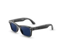 Ray-Ban Meta Wayfarer (Gen 2) Shiny Transparent Grey Transitions® Sapphire Glasses