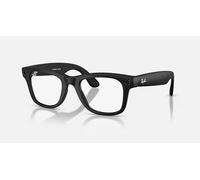 Ray-Ban Meta AI Glasses Black Frame Clear Lenses