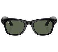 Ray-Ban Meta Wayfarer L - Shiny Black, G15 Green