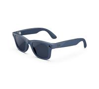 Ray-Ban | Meta Wayfarer Unisex Square Shiny Cosmic Blue Frame Transitions® Blue Lens