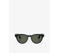 Ray-Ban Meta Womens Ray-Ban Meta Rw4013 Headliner Phantos-Frame Meta Ai Glasses Black