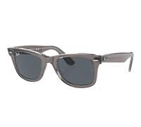 Ray-Ban Sunglasses Unisex Original Wayfarer Classic - Grey On Transparent Frame Blue Lenses 50-22 50-22