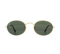 Ray-Ban Oval Gold Green G-15 Oval 3547N Sunglasses