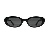 Ray-Ban Oval Polished Black Dark Grey Rb4441D Bio Based Black