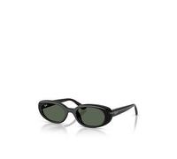 Ray-Ban Sunglasses Unisex Rb4441d Bio-based - Black Frame Green Lenses 53-21