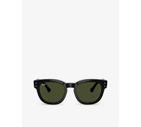 Ray-Ban Ray-Ban Rb0298S Mega Hawkeye Square-Frame Propionate Sunglasses Black