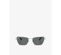 Ray-Ban Ray-Ban Rb3783 Irregular-Frame Metal Sunglasses Silver