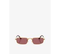 Ray-Ban Ray-Ban Rb3927 Rectangle-Frame Metal Sunglasses Gold