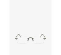 Ray-Ban Ray-Ban Rb3928V Square-Frame Metal Optical Glasses Grey