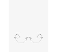 Ray-Ban Ray-Ban Rb3929V Round-Frame Metal Optical Glasses Silver