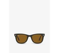 Ray-Ban Ray-Ban Rb4105 Folding Wayfarer Nylon Sunglasses Green