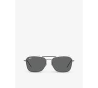 Ray-Ban Sunglasses RBR0102S Caravan reverse 004/GR Gunmetal grey Man Woman
