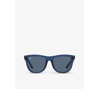 Ray-Ban Ray-Ban Rbr0502S Wayfarer Reverse Transparent-Injected Sunglasses Blue