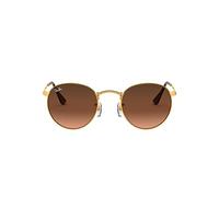 Ray - Ban Unisex RB3447 ROUND METAL 9001A5 Sunglasses Metal Yellow Pink Round Normal Shaded