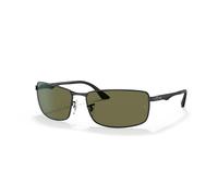 Ray-Ban RB 3498 - Rectangle Square Black polarized