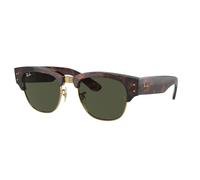 Ray-Ban Sunglasses RB0316-S MEGA CLUBMASTER 990/31 Mock Tortoise on Arista Gold