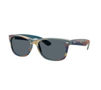 Ray - Ban RB2132 NEW WAYFARER 6824R5 Unisex Sunglasses Nylon Blue Blue Squared Normal