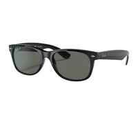 Ray-Ban Ray-Ban Men Ophthalmics - NEW WAYFARER - RB2132 - 901/58 - 52mm - Black, Silver, Trapezoid, polarised, polarized