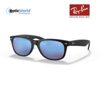 Ray-Ban RB2132 New Wayfarer Black Blue Flash 622/17 Large