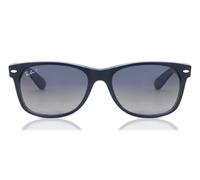 Ray-Ban RB2132 New Wayfarer Polarized 660778 Men's Sunglasses Blue Size 55