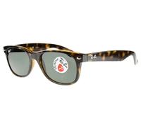 Ray-Ban Sunglasses New Wayfarer 2132 902/58 Tortoise Green Polarized 55mm