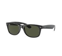 Ray - Ban RB2132F NEW WAYFARER LOW BRIDGE FIT 901L Unisex Sunglasses Nylon Black G15 Squared Normal