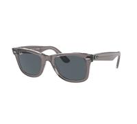 Ray-Ban Sunglasses Unisex Original Wayfarer Classic - Grey On Transparent Frame Blue Lenses 50-22 50-22