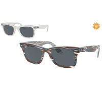 Ray-Ban RB2140 Wayfarer 1407R5 Men's Sunglasses Blue Size 50
