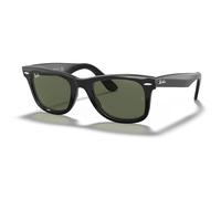 Ray-Ban Wayfarer Mens Sunglasses - Black ~ Crystal Green 50mm
