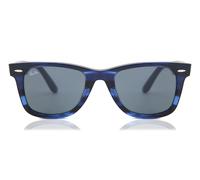 Ray-Ban RB2140F Asian Fit 1361R5 Men's Sunglasses Blue Size 52